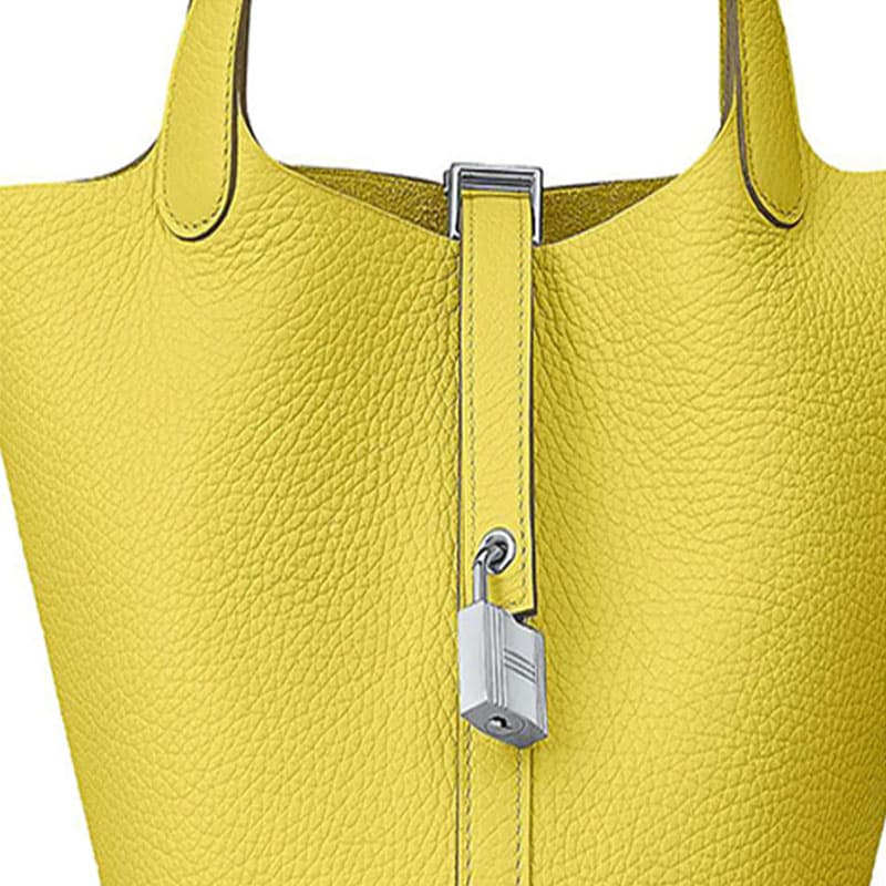 Сумка HERMES Picotin Lock 18 Clemence 9R Lime - изображение 4
