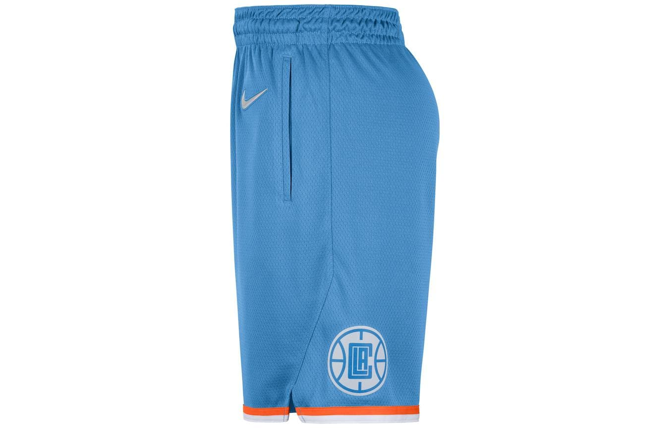 Баскетбольные шорты Nike Clippers Basketball Shorts Blue - изображение 4