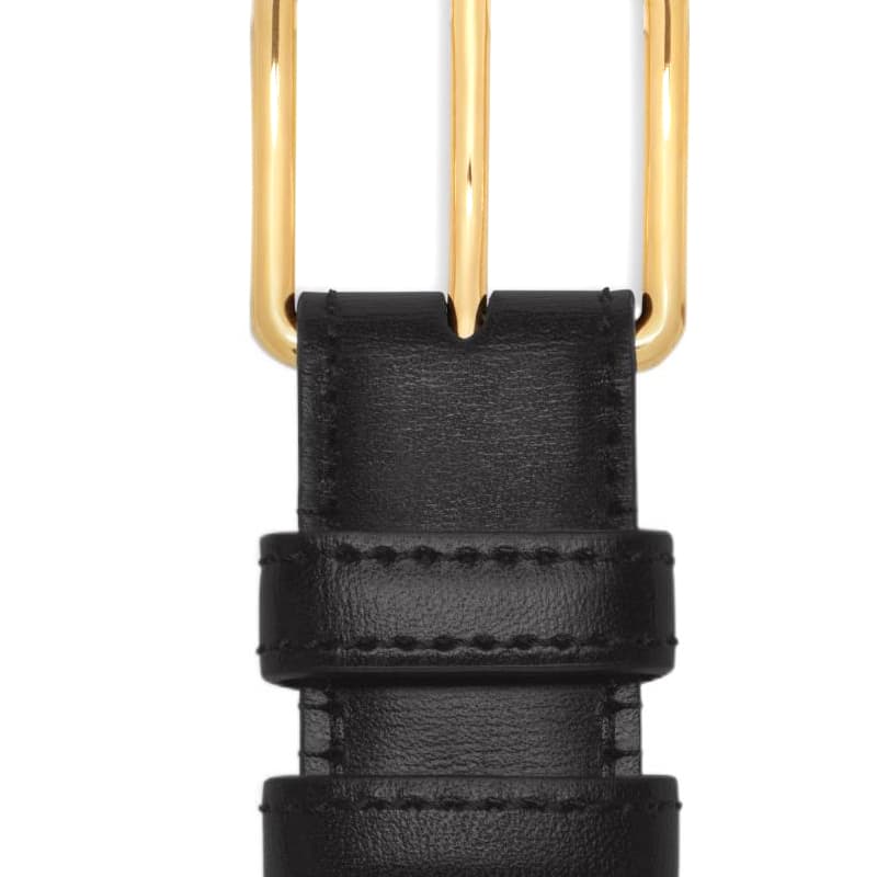 Поясная сумка CELINE Triomphe Mini Waist Bag Black - изображение 5