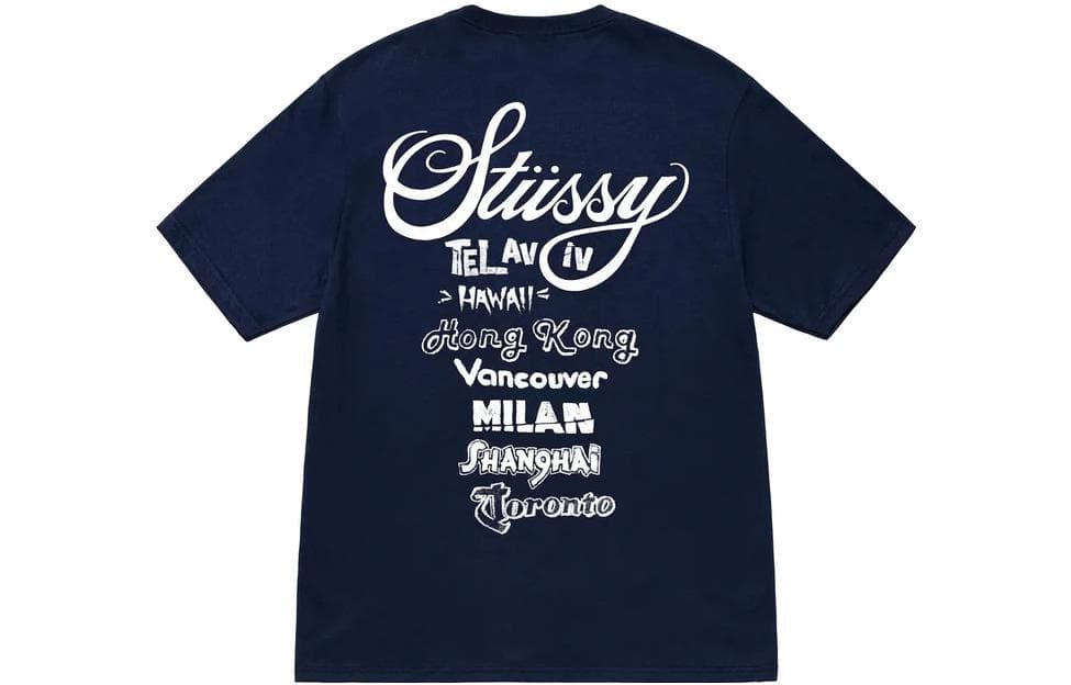 Футболка Stussy World Tour T - изображение 2