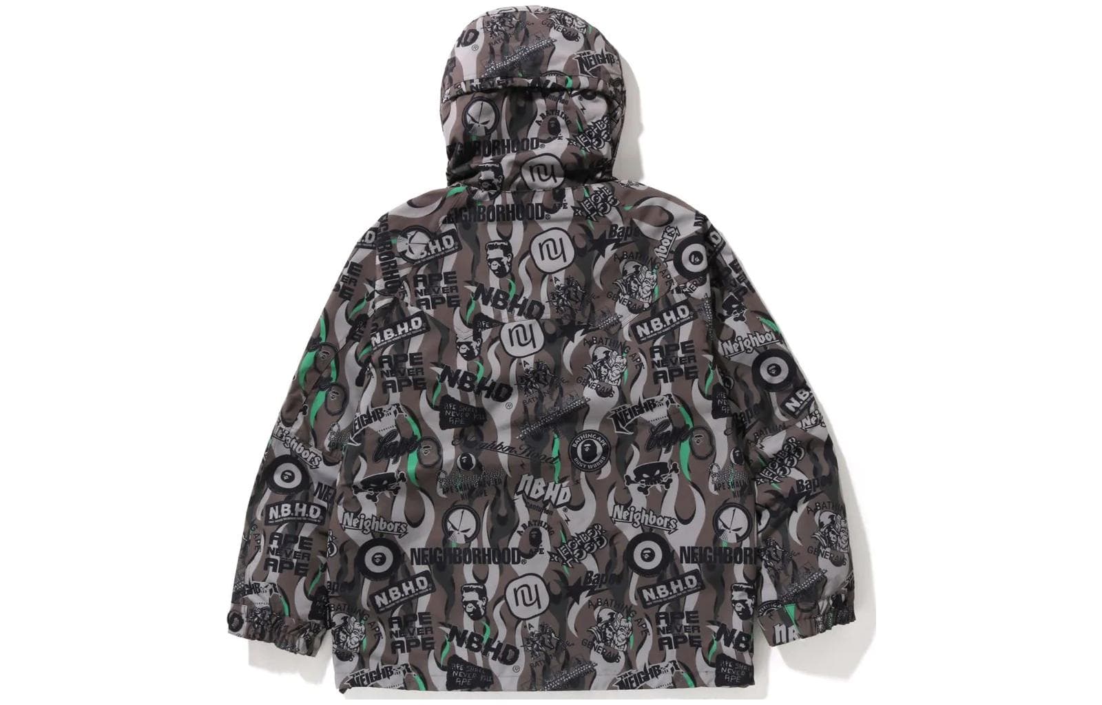 Куртка BAPE x NEIGHBORHOOD SS23 Logo - изображение 2