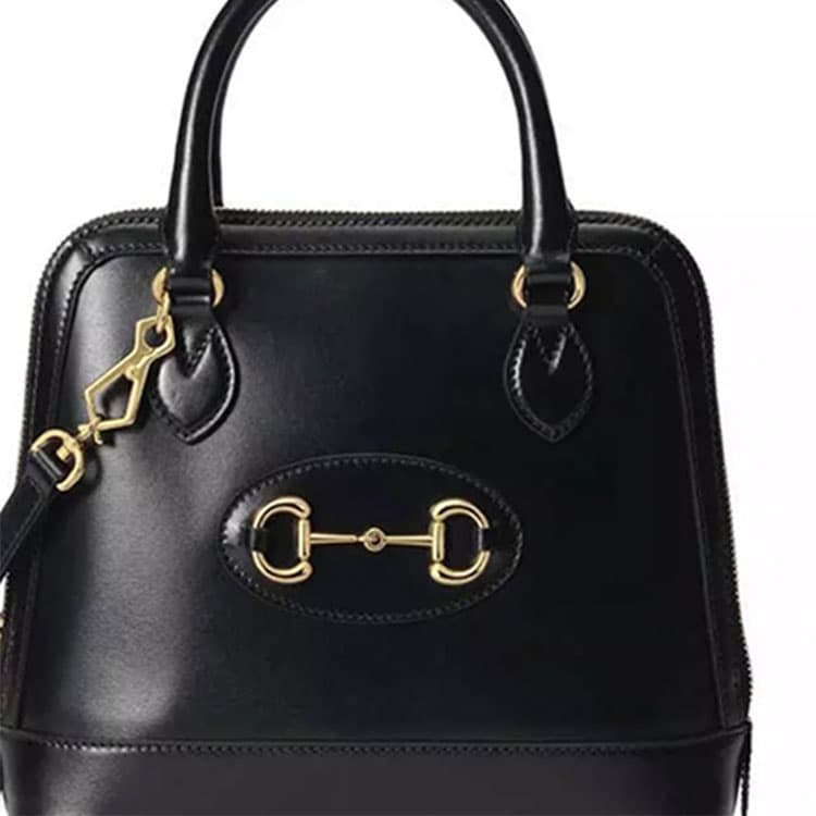 Сумка Gucci 1955 Horsebit Black - изображение 8