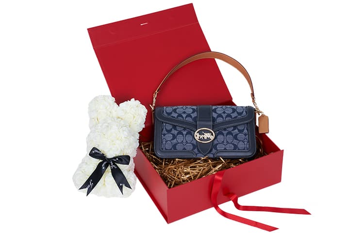 Мини-сумка COACH Georgie 27 Chambray - изображение 3