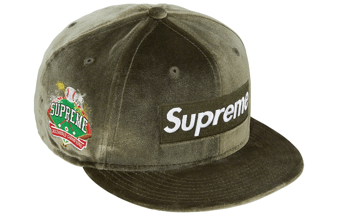 Кепка Supreme Week 13 Velour Box Logo New Era - изображение 2