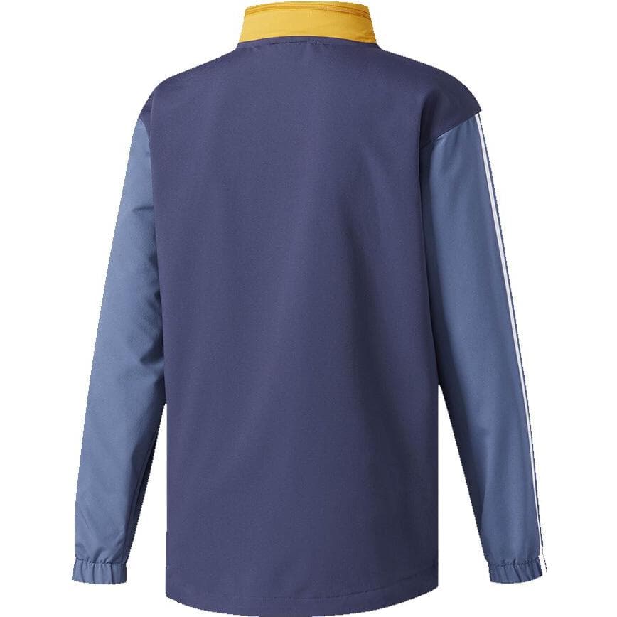 Кофта adidas Originals Striped Logo Half-Zip Sweatshirt Yellow - изображение 2