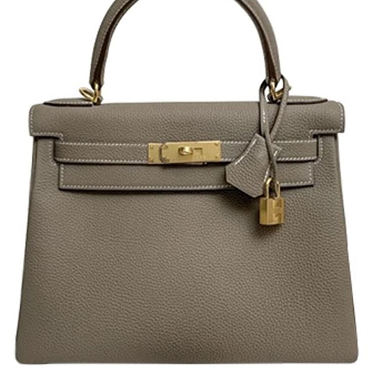 Сумка HERMES Kelly 28 18 Etoupe - изображение 5