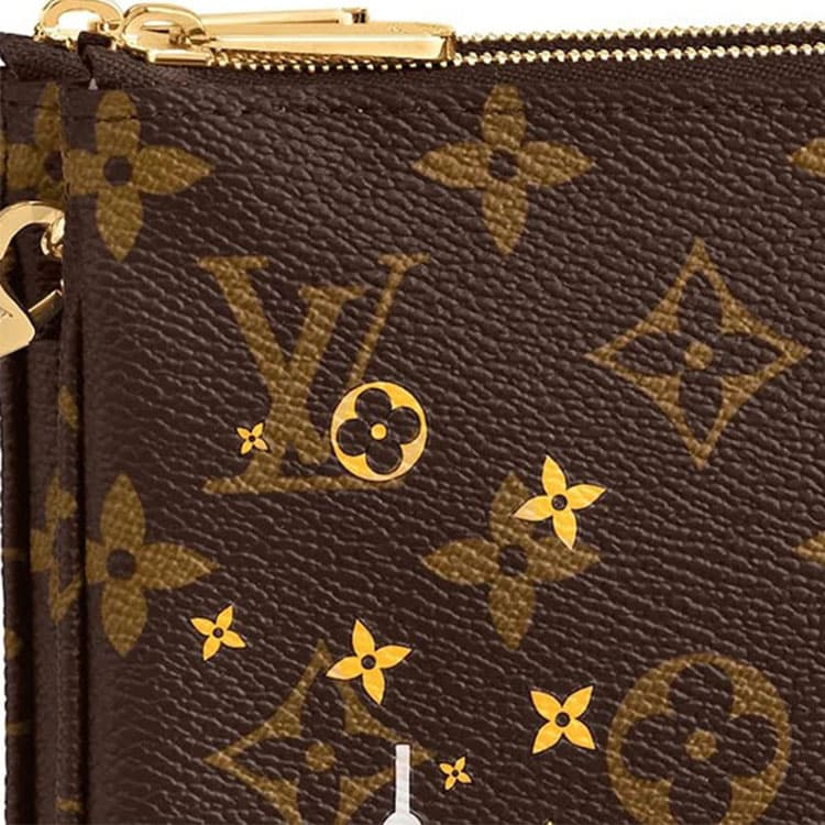 Мини-сумка Louis Vuitton Pochette Double Zip - изображение 5