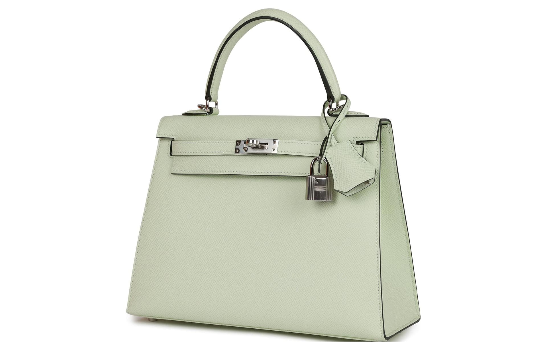 Сумка HERMES Kelly 25 Epsom 0S Vert Fizz - изображение 3