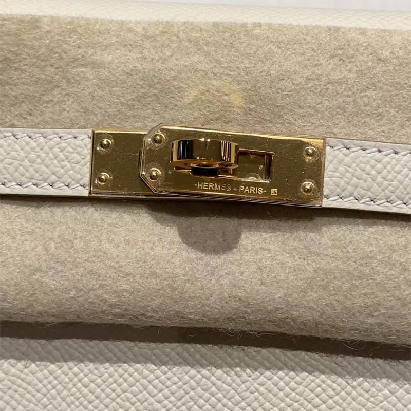Сумка HERMES Kelly 25 Epsom 10 Craie - изображение 7