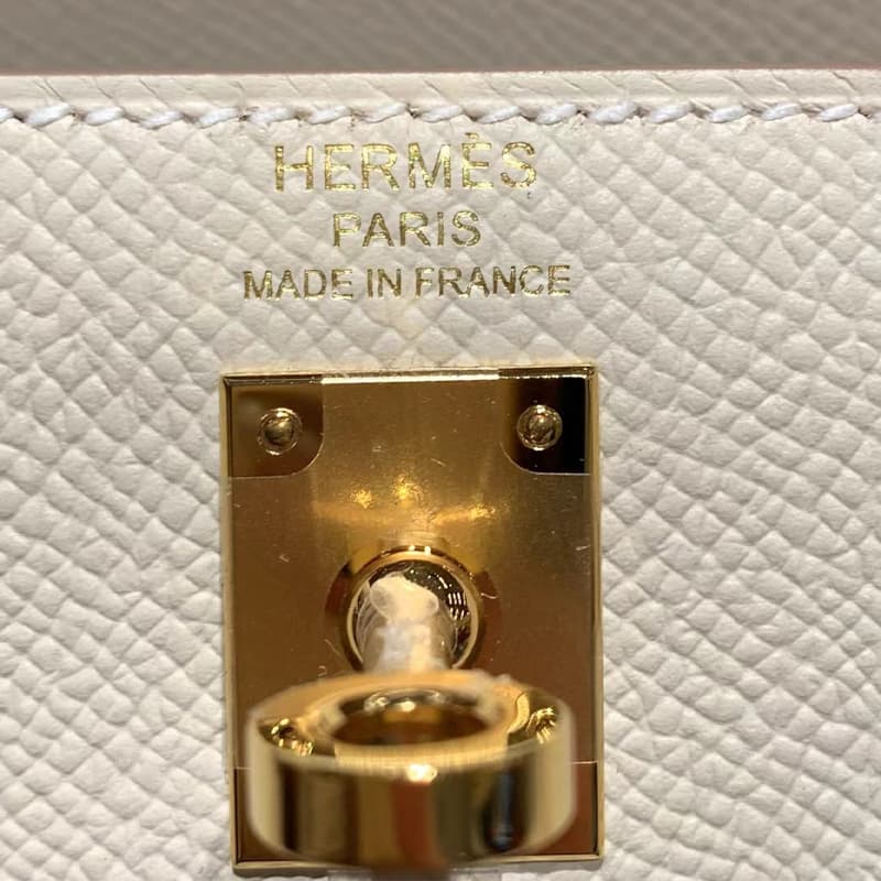 Сумка HERMES Kelly 25 Epsom 10 Craie - изображение 6