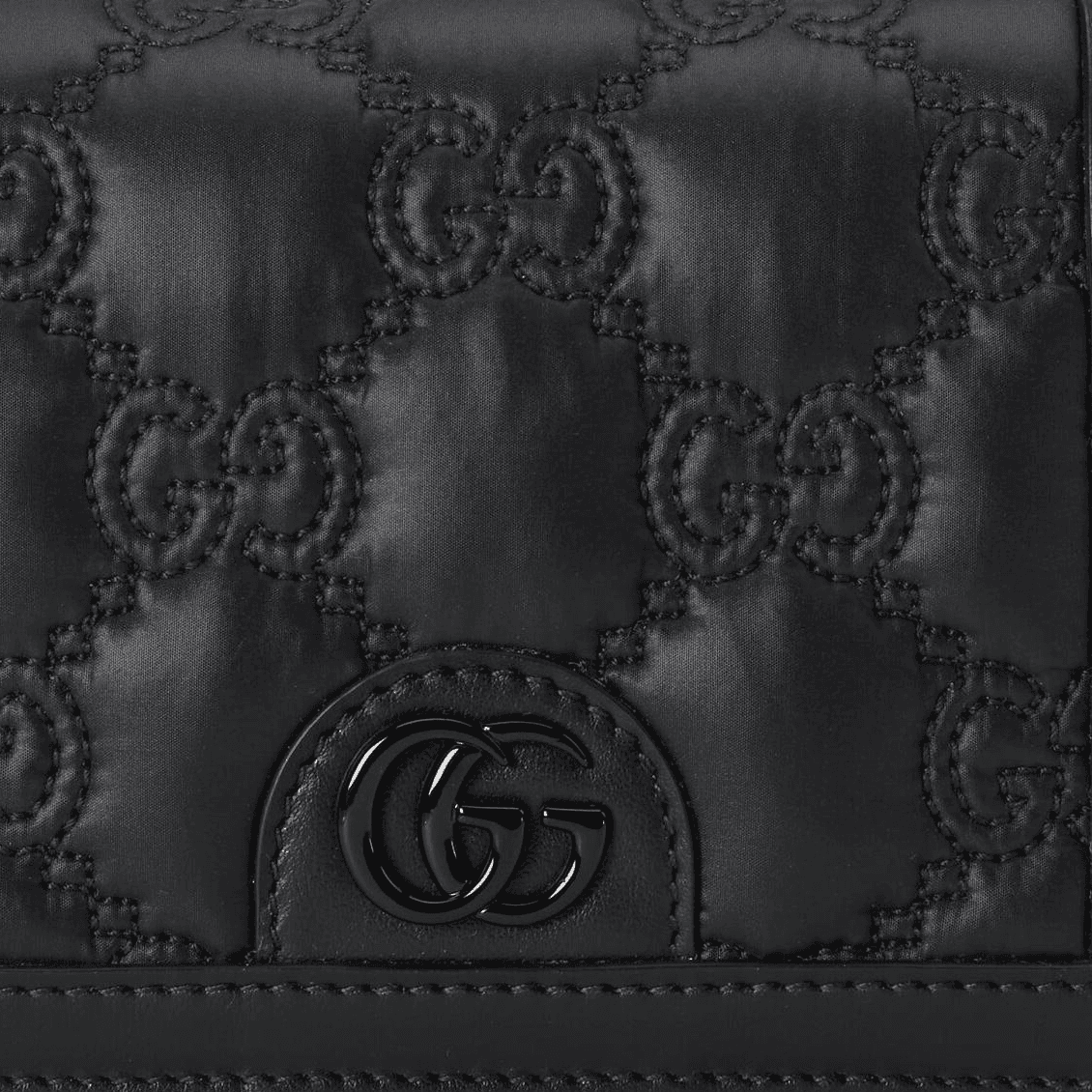 Кошелек Gucci Mini Nylon Chain Bag - изображение 10