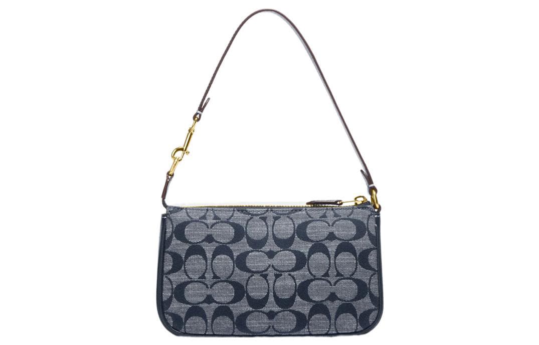 Мини-сумка COACH Nolita 19 Denim Blue - изображение 4