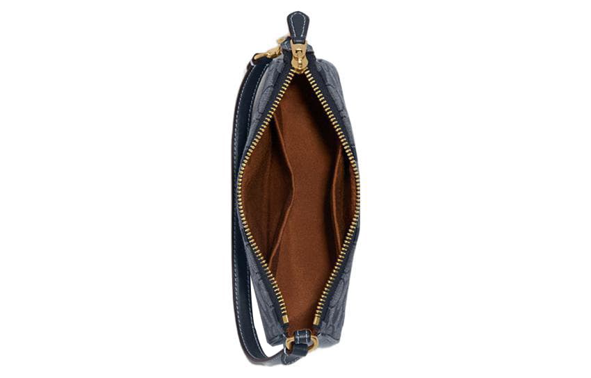 Мини-сумка COACH Nolita 19 Denim Blue - изображение 3
