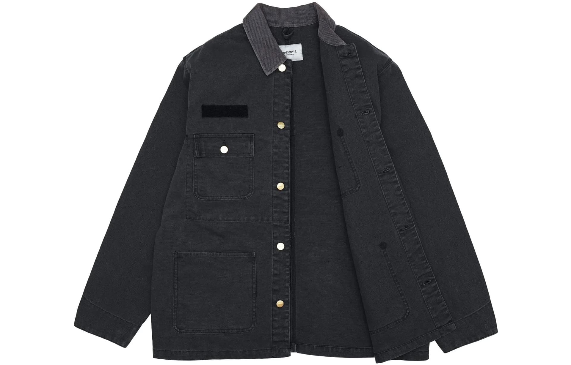 Куртка Carhartt WIP x Journal Standard Washed Logo Jacket Black - изображение 3
