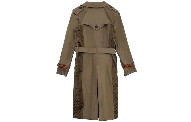 COACH FW21 Laurel Green Trench Coat - изображение 2