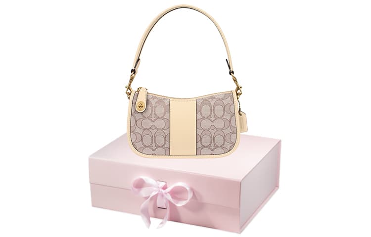 Мини-сумка COACH Swinger 20 Ivory - изображение 1