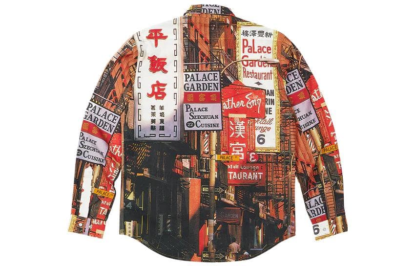 Рубашка PALACE Downtown Shirt Red - изображение 2