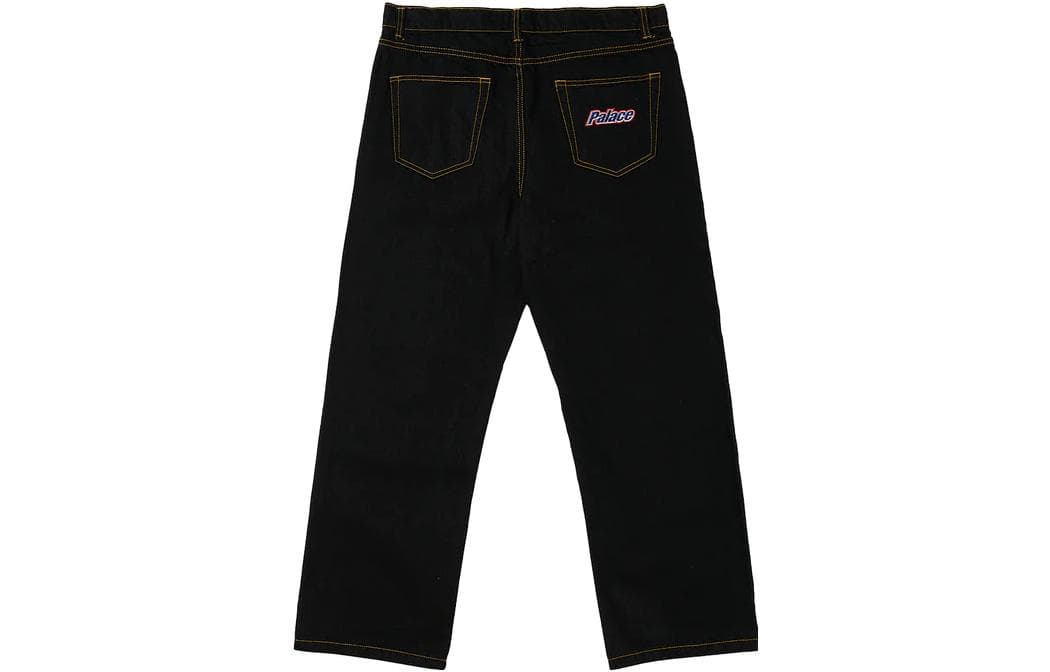 Штаны PALACE SS23 Baggier Jean Black - изображение 2