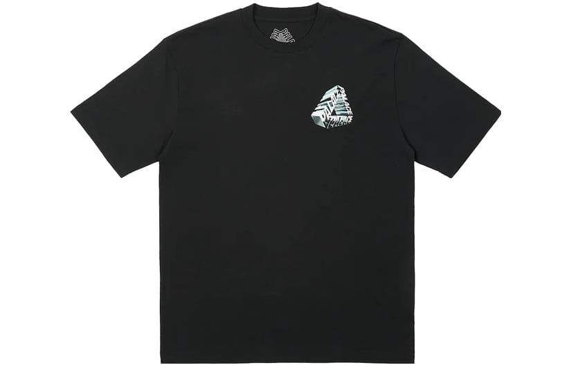 Футболка PALACE SS23 TRI-CHROME T-SHIRT BLACK LogoT - изображение 2