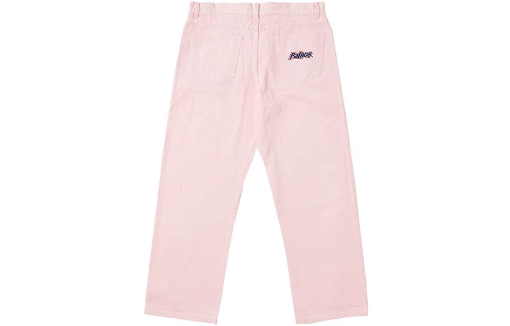 Штаны PALACE SS23 Baggier Jean Pastel Pink Logo - изображение 2
