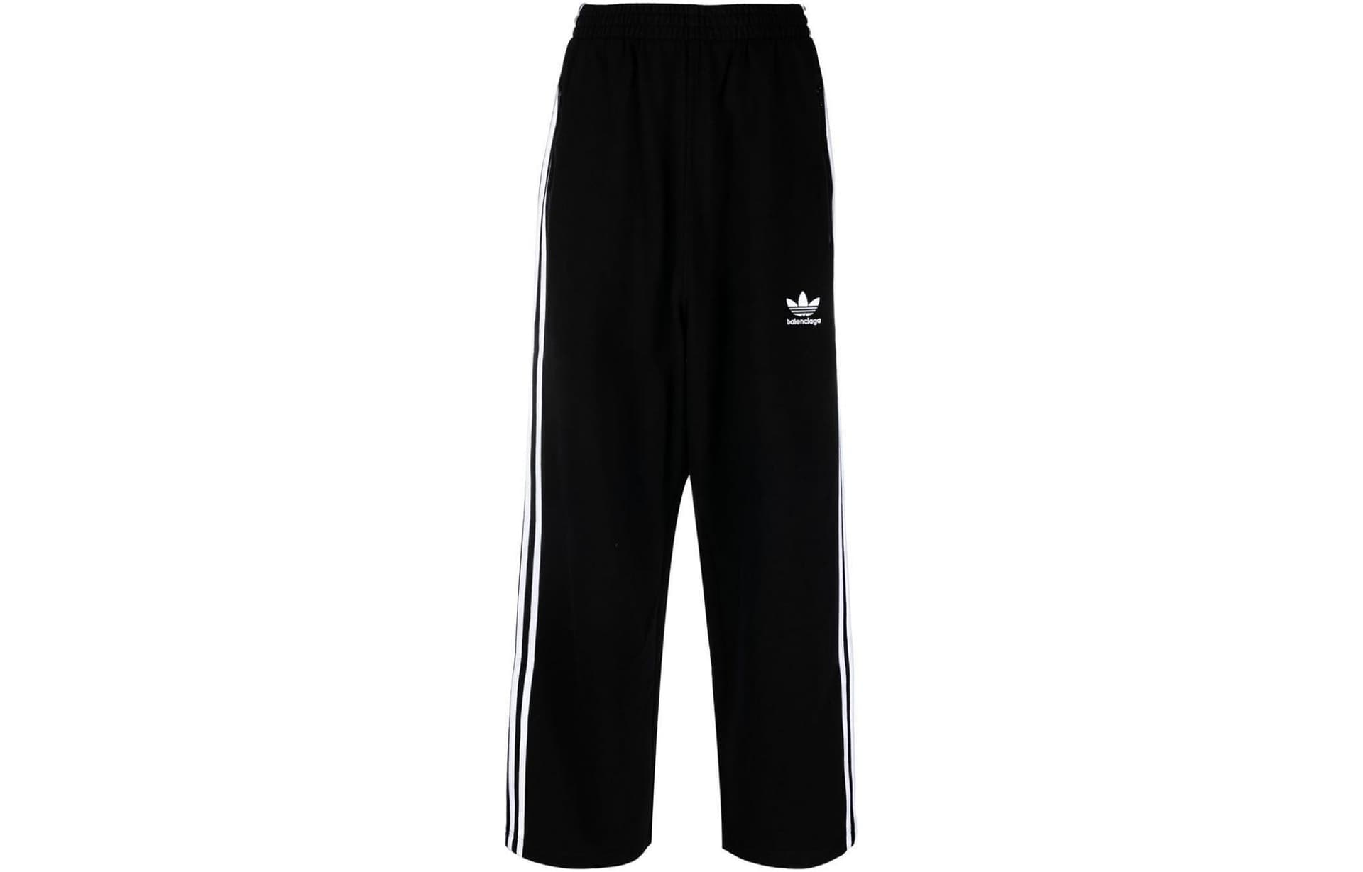 Штаны Balenciaga x adidas SS23 Track Pants Black - изображение 3
