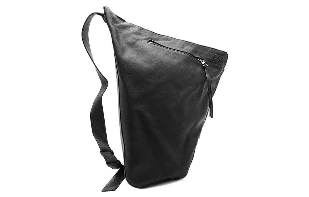 Сумка через плечо LOEWE Classic Logo Crossbody Bag Black - изображение 2