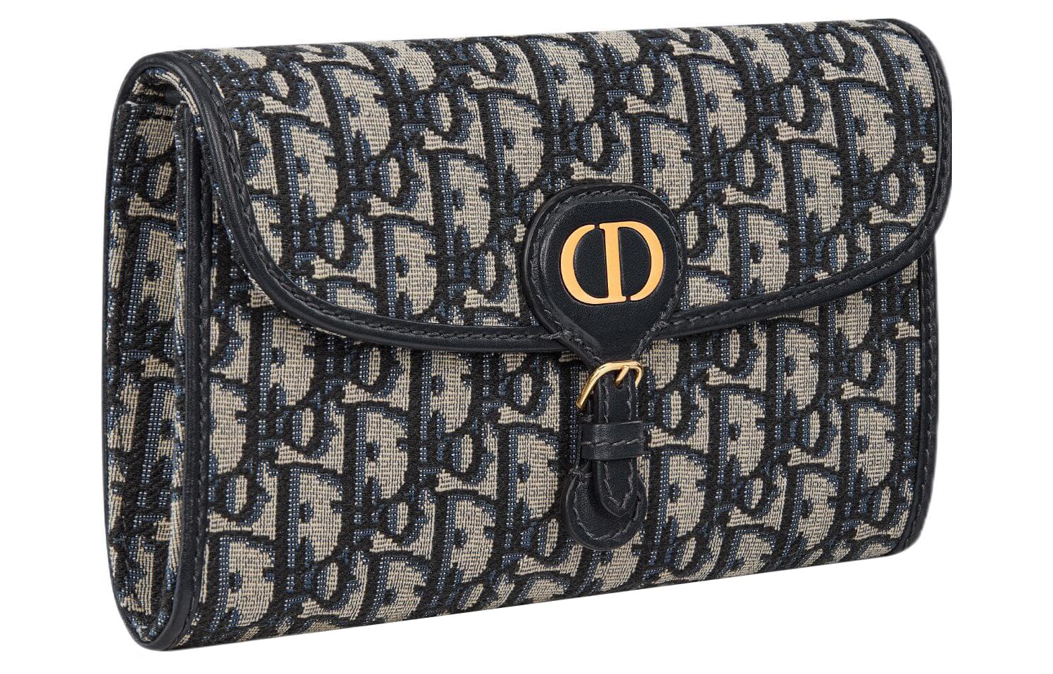 Сумка через плечо Dior Bobby East-West Blue - изображение 2