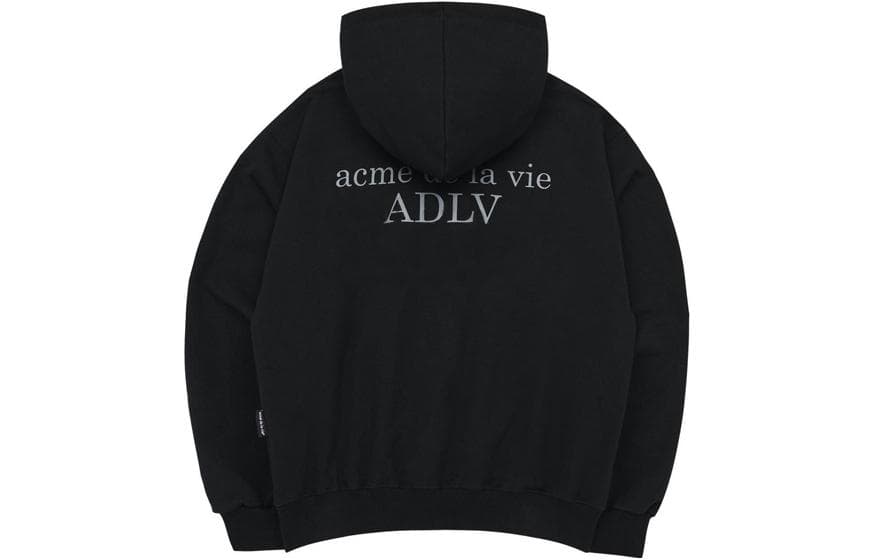 Худи acme de la vie ADLV Cartoon Print Hoodie Black - изображение 2