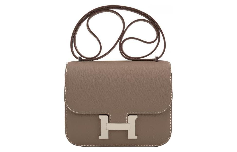 Сумка через плечо HERMES Constance 19 Epsom 18 Etoupe - изображение 1