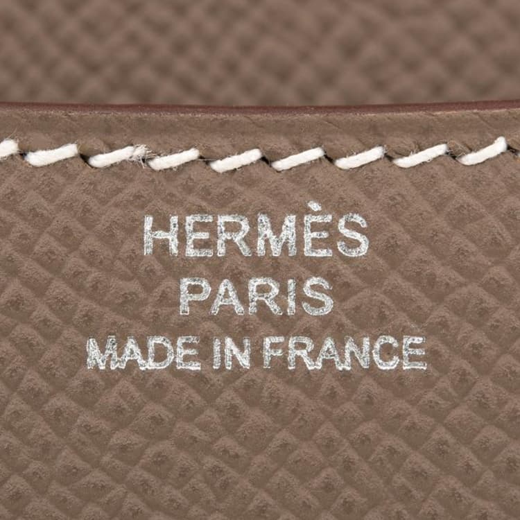 Сумка через плечо HERMES Constance 19 Epsom 18 Etoupe - изображение 4