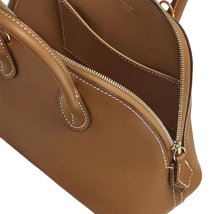 Сумка HERMES Bolide 1923 Evercolor 37 Gold - изображение 3