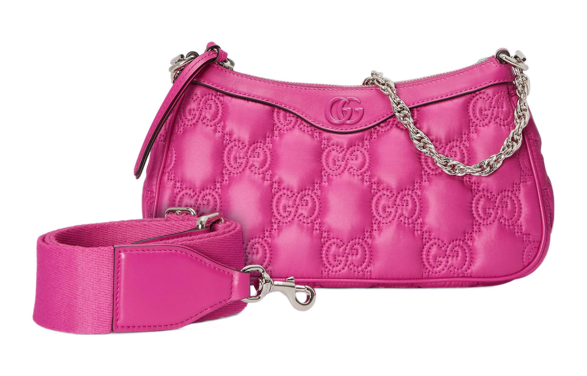 Мини-сумка Gucci GG Matelassé Purple - изображение 3