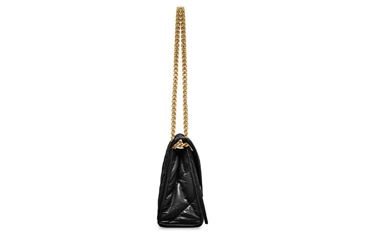 Сумка через плечо Balenciaga Crush Black - изображение 3