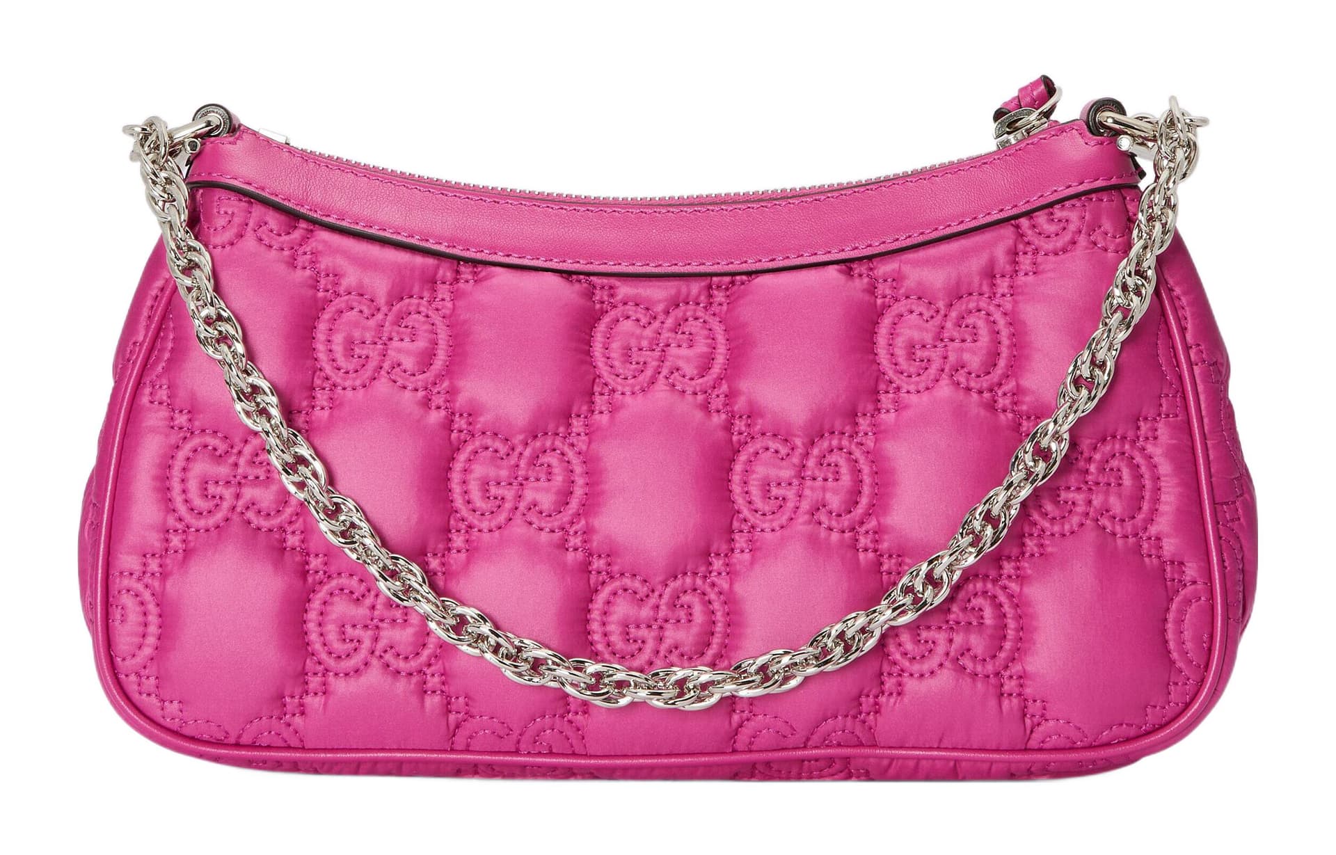 Мини-сумка Gucci GG Matelassé Purple - изображение 4