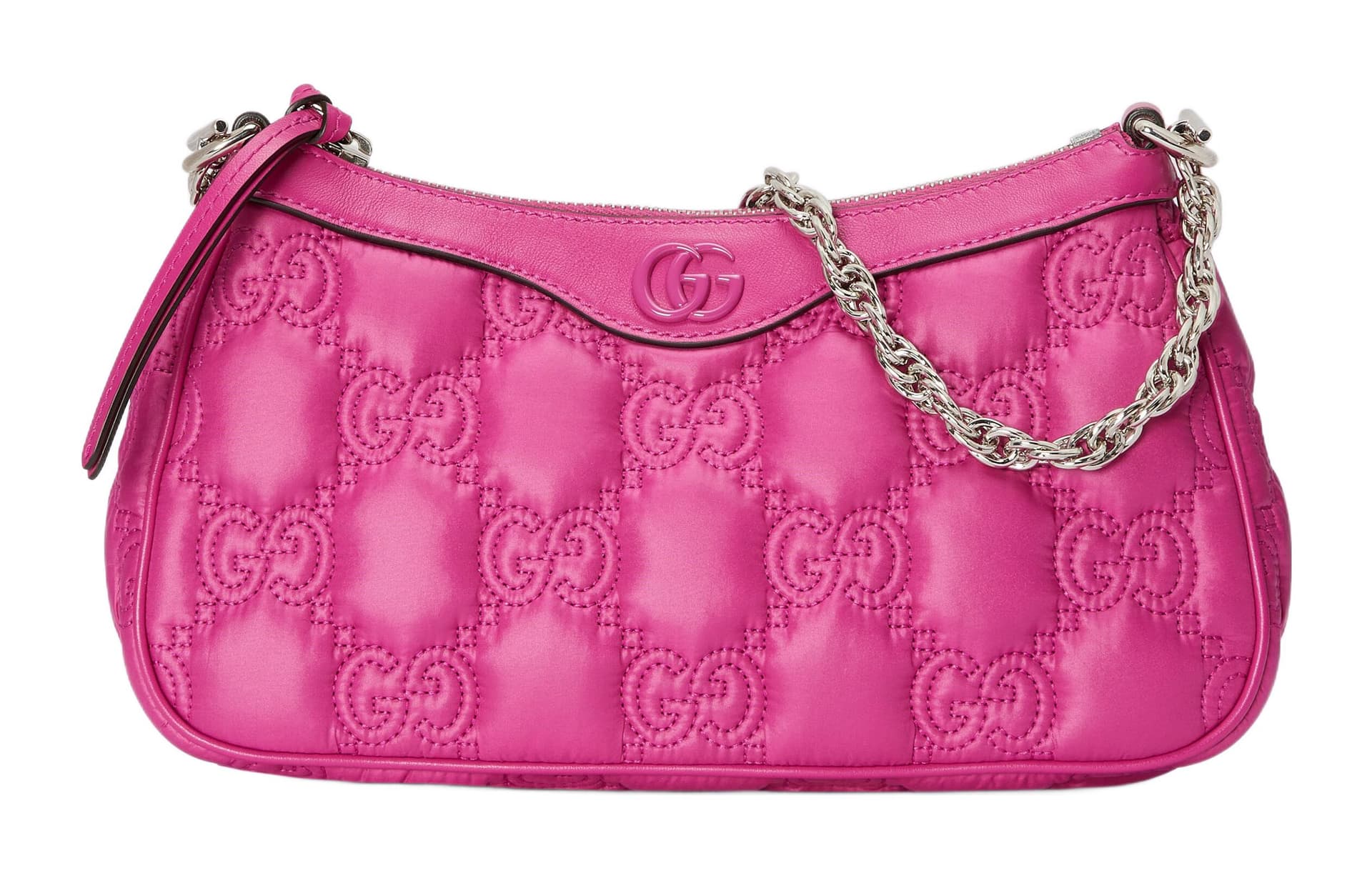 Мини-сумка Gucci GG Matelassé Purple - изображение 1