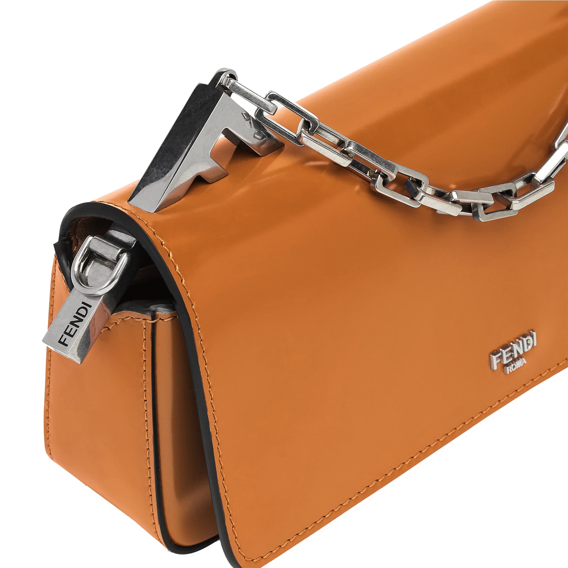 Сумка Fendi Mini Brown Handbag - изображение 5