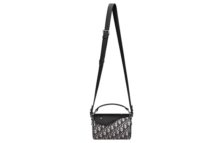 Сумка Dior Saddle Bag Mini Beige/Black - изображение 2
