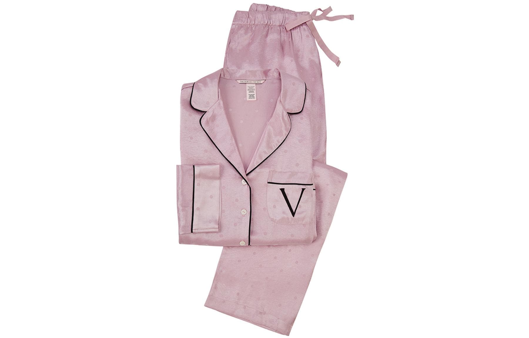 Пижама Victoria's Secret Moonlight Satin Pajama Set - изображение 2