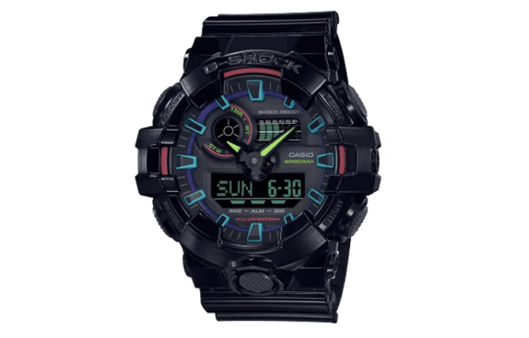 Часы CASIO GA-700RGB-1A - изображение 1