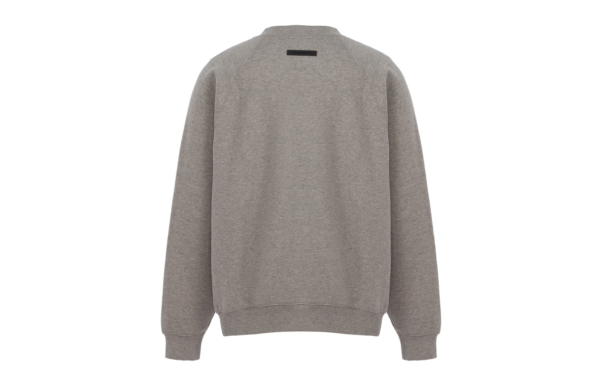 Худи Fear of God Essentials FW21 Pullover Crewneck Dark Heather Oatmeal Logo - изображение 2