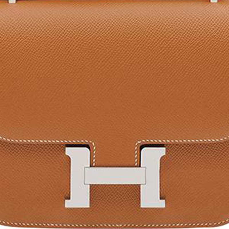Сумка через плечо HERMES Constance Mini 19 Epsom 37 Gold - изображение 7