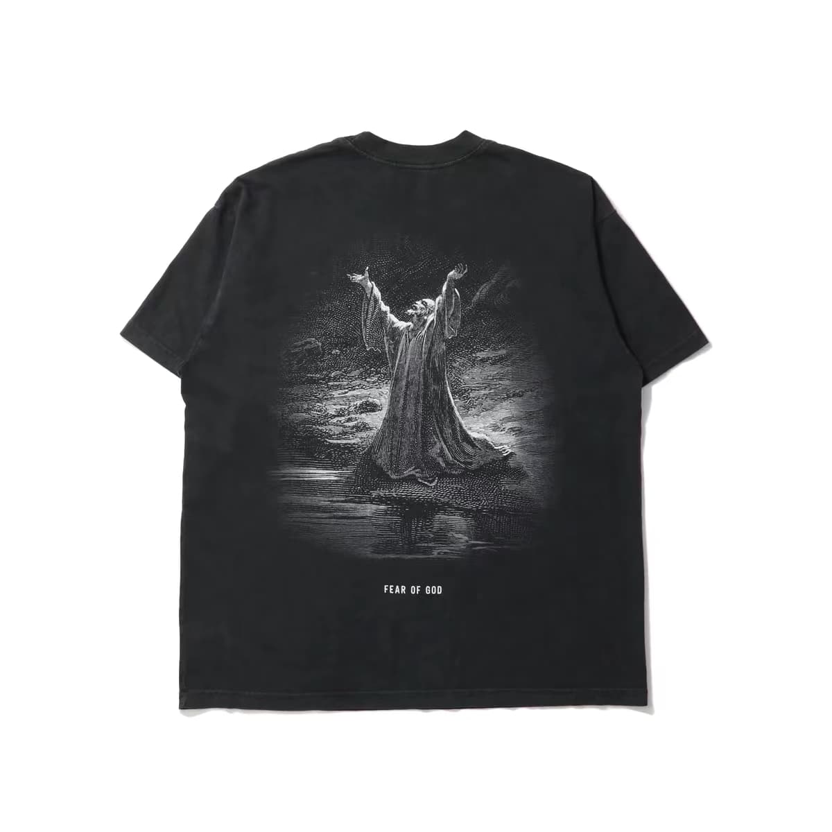 Футболка Fear of God x Union Eternal SS Tee Black - изображение 2