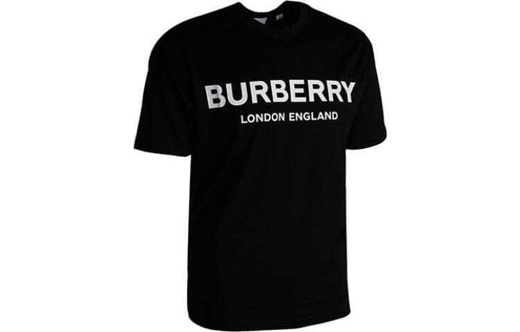 Футболка Burberry Logo T-Shirt Black - изображение 3