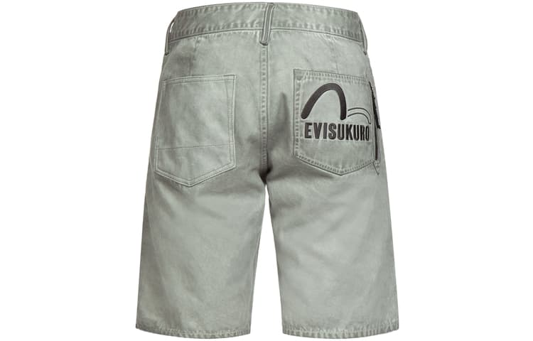 Джинсовые шорты EVISU Logo - изображение 2