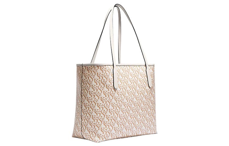 Мини-сумка COACH City Tote Chalk White - изображение 2
