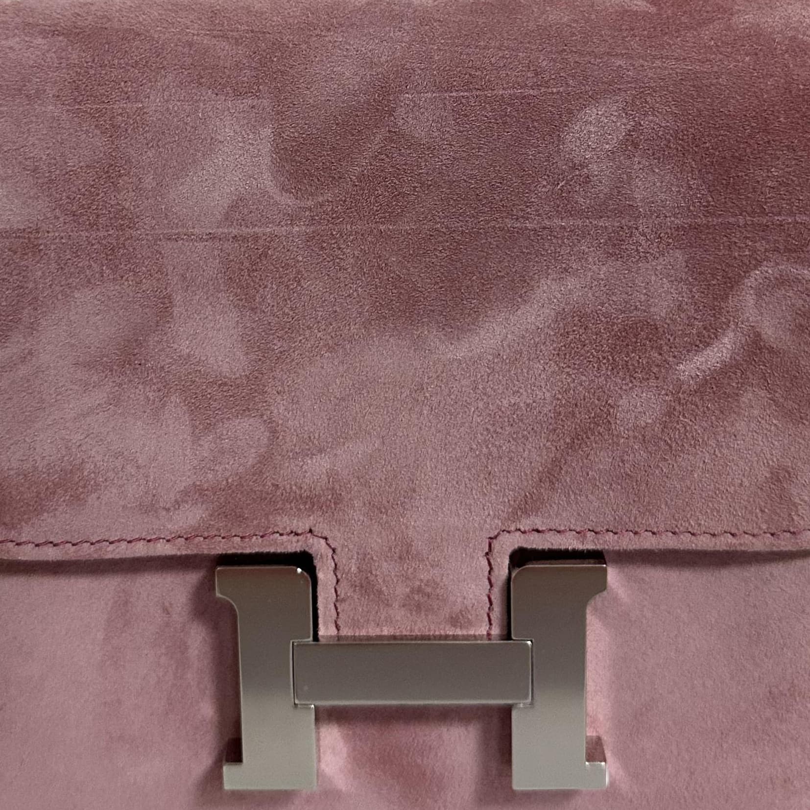 Сумка через плечо Hermes Constance Mini 19 Rose - изображение 6