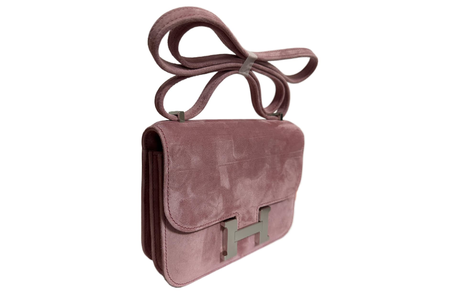 Сумка через плечо Hermes Constance Mini 19 Rose - изображение 2