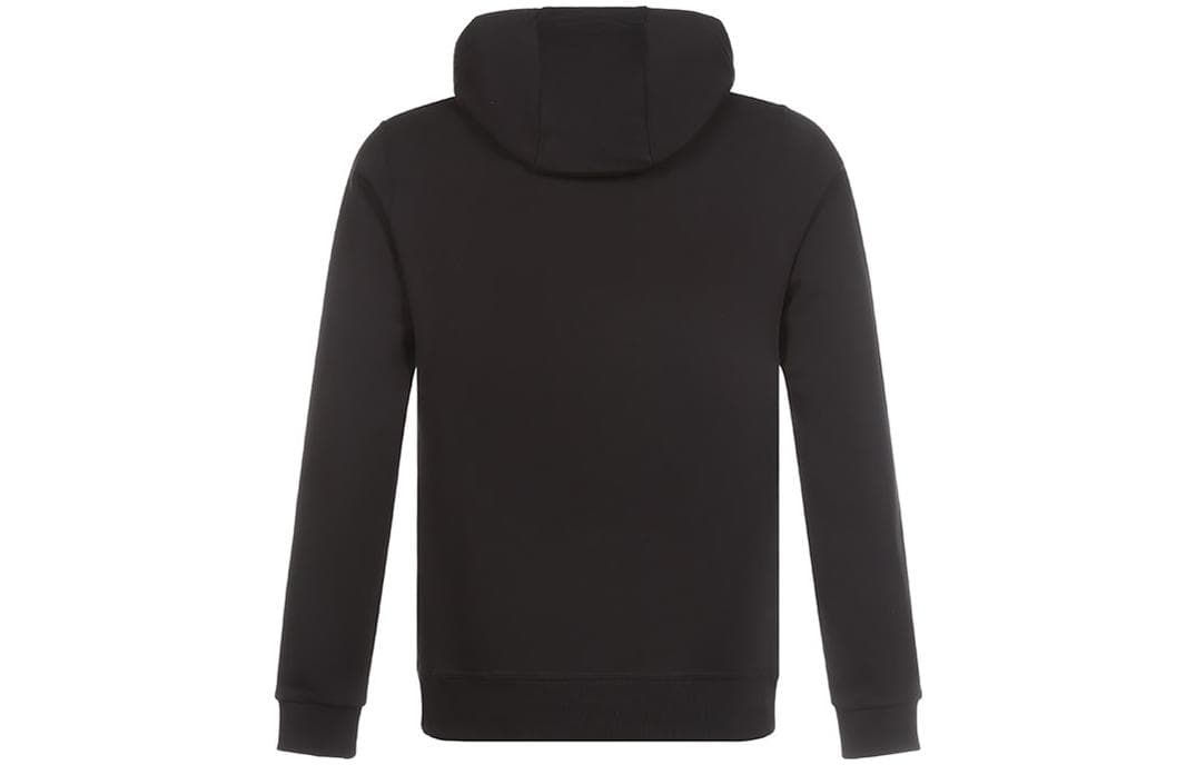 Худи Burberry Logo Embroidered Hoodie Black - изображение 2