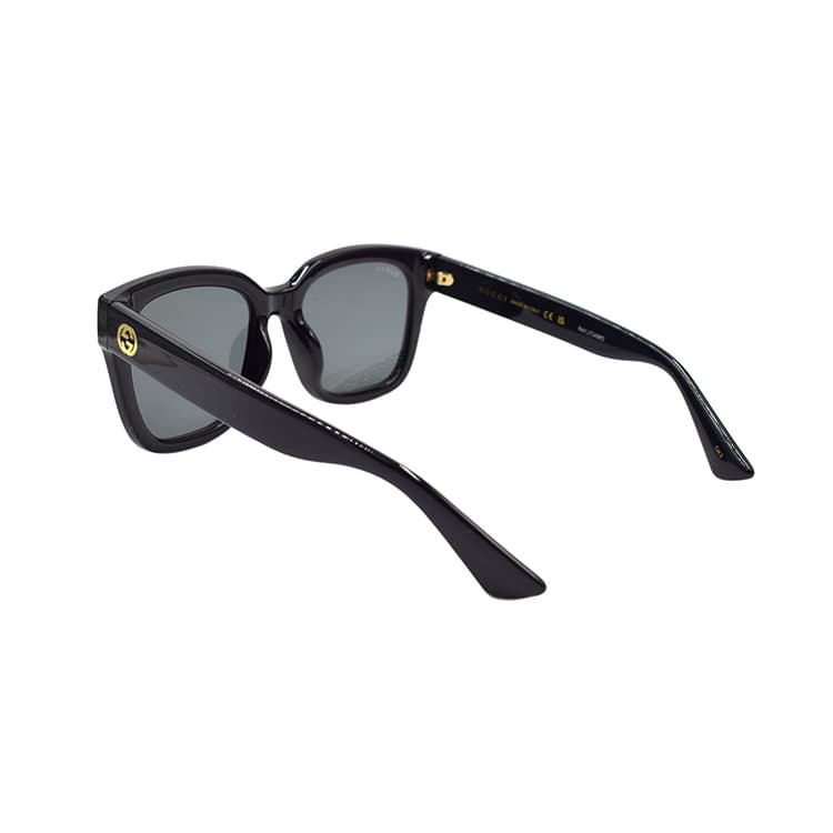 Солнцезащитные очки Gucci Logo Series Black/Dark Gray - изображение 4