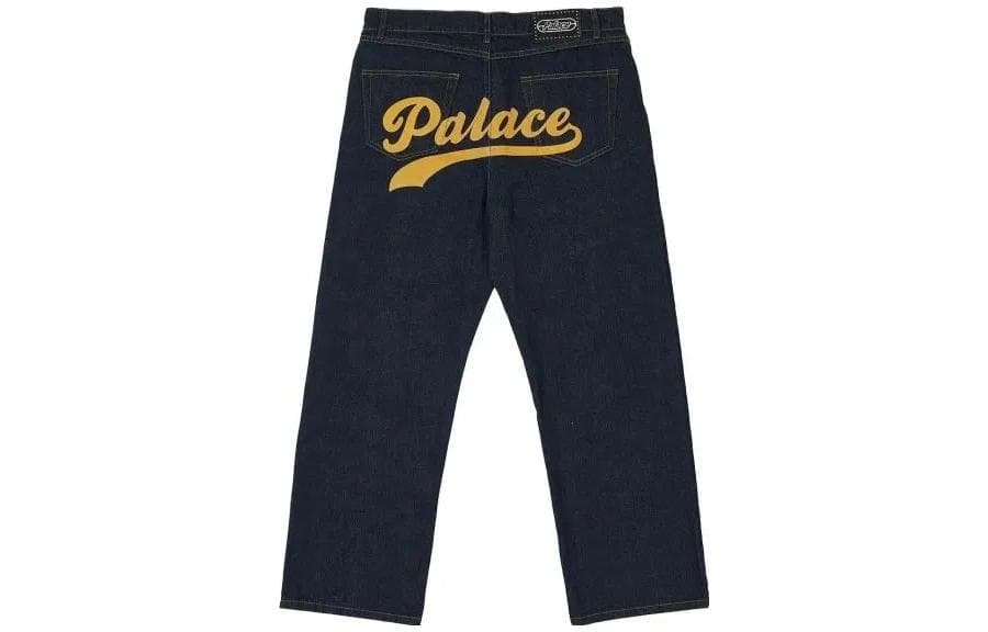 Штаны PALACE SS23 CHAIN SCRIPT JEAN INDIGO Logo - изображение 2